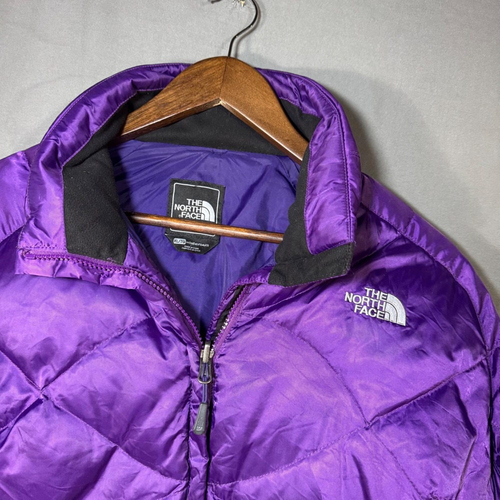 The North Face Women's Purple Puffer Jacket
